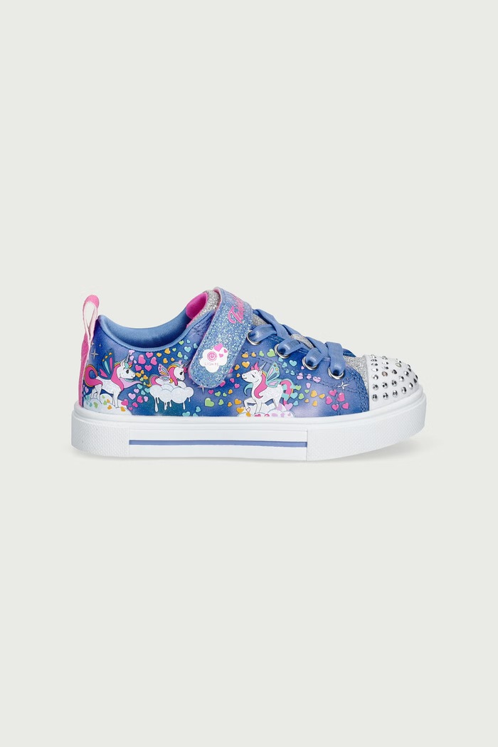 Skechers S LIGHTS-TWINKLE SPARKS-UNIC sneakersy dziecięce 314468L niebieski AW26