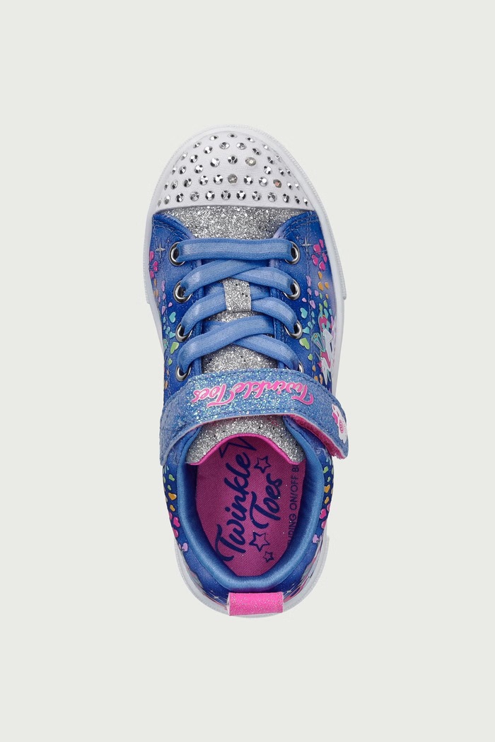 S LIGHTS-TWINKLE SPARKS-UNIC sneakersy dziecięce Skechers 314468L niebieski