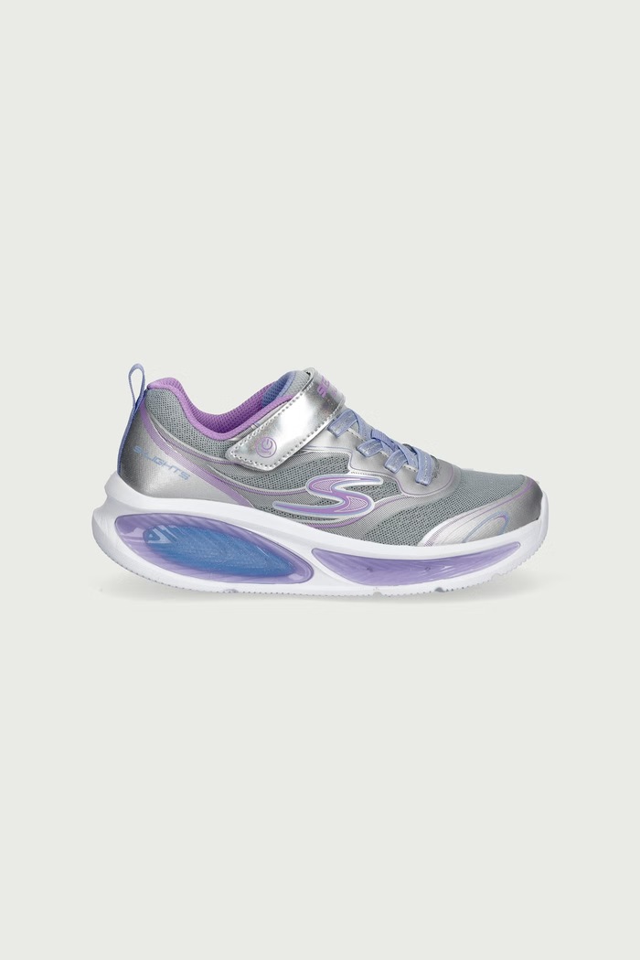Skechers Tenisice za djecu COSMIC GLOW 2.0 303737LC srebrna AW26