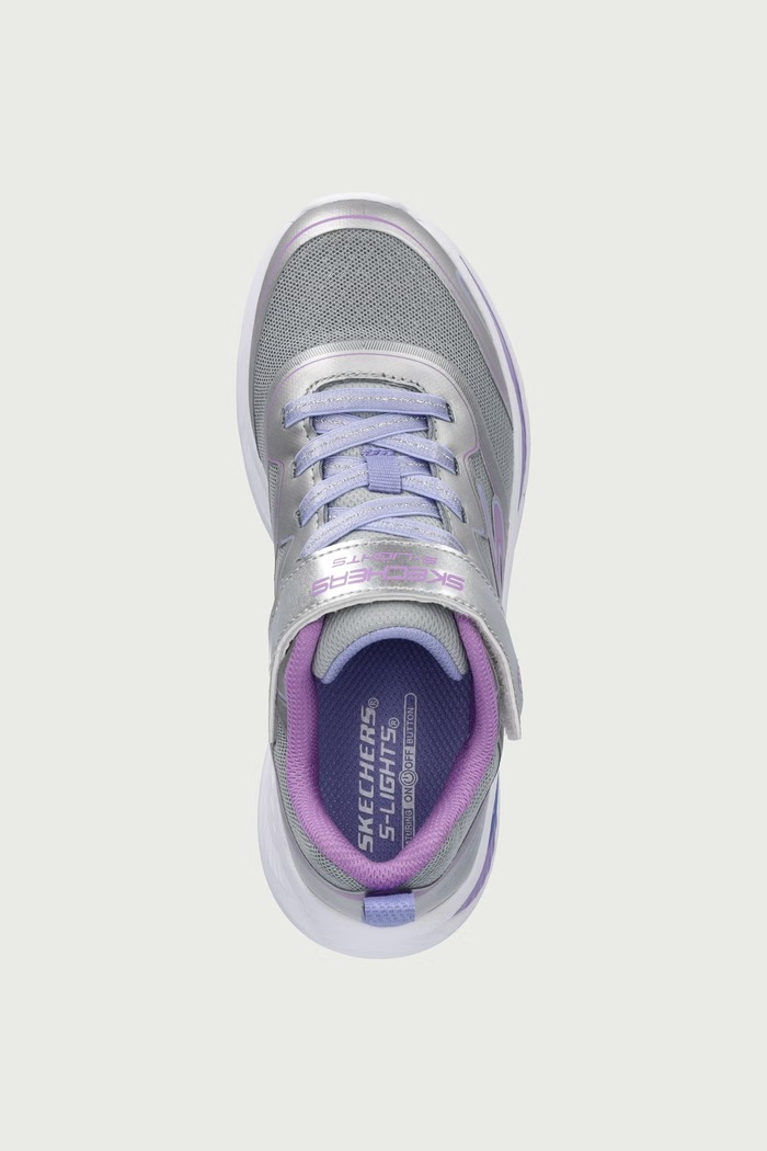 Tenisice za djecu COSMIC GLOW 2.0 Skechers 303737LC srebrna