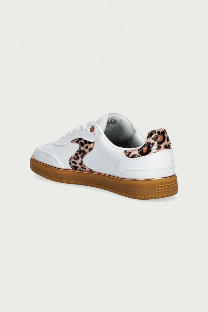 Dievča Skechers HOTSHOT - LEOPARD FAME sneakers detské 310595L biela
