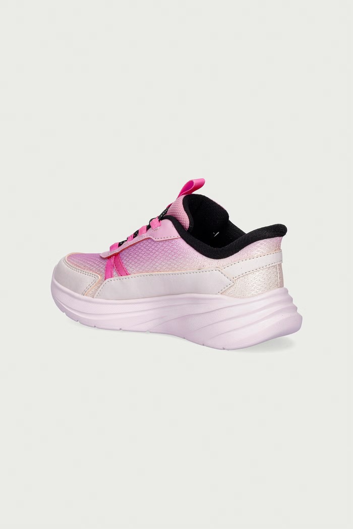Dziewczynka Skechers sneakersy dziecięce WAVE 92 - SPARKLE SPRINT 304053L różowy
