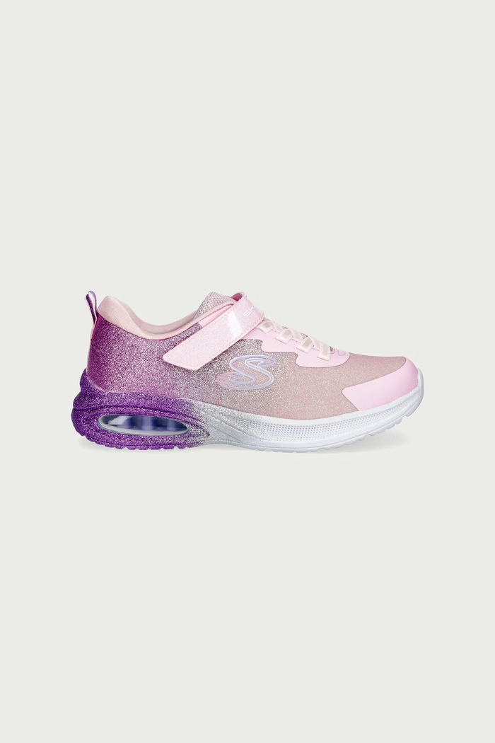 Skechers sneakersy dziecięce MICROSPEC MAX ADVANCE - GLITZ 303859L różowy AW26