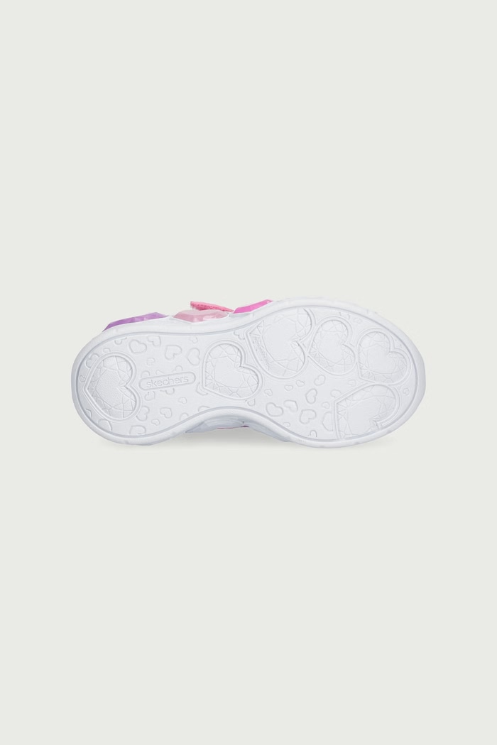 ENCHANTED HEART LIGHTS sneakers παιδικά Skechers ροζ 303266NC