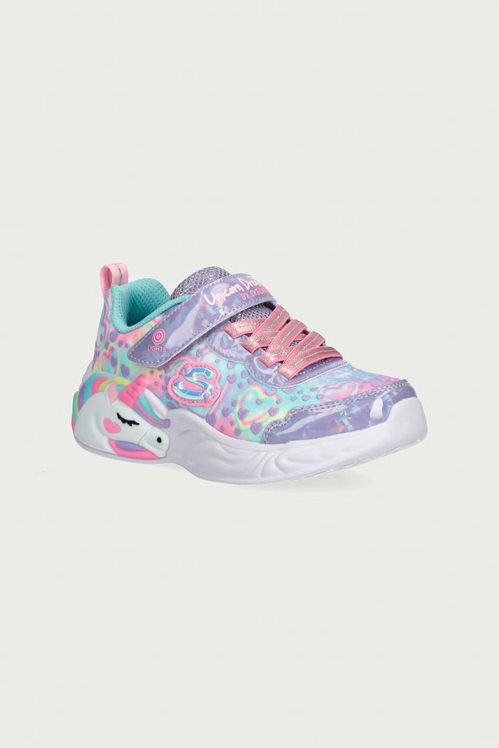 Skechers UNICORN DREAMS - HEART SPARKL sneakers detské fialová 303063LC