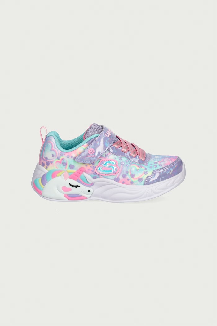 Skechers UNICORN DREAMS - HEART SPARKL sneakers detské 303063LC fialová AW26