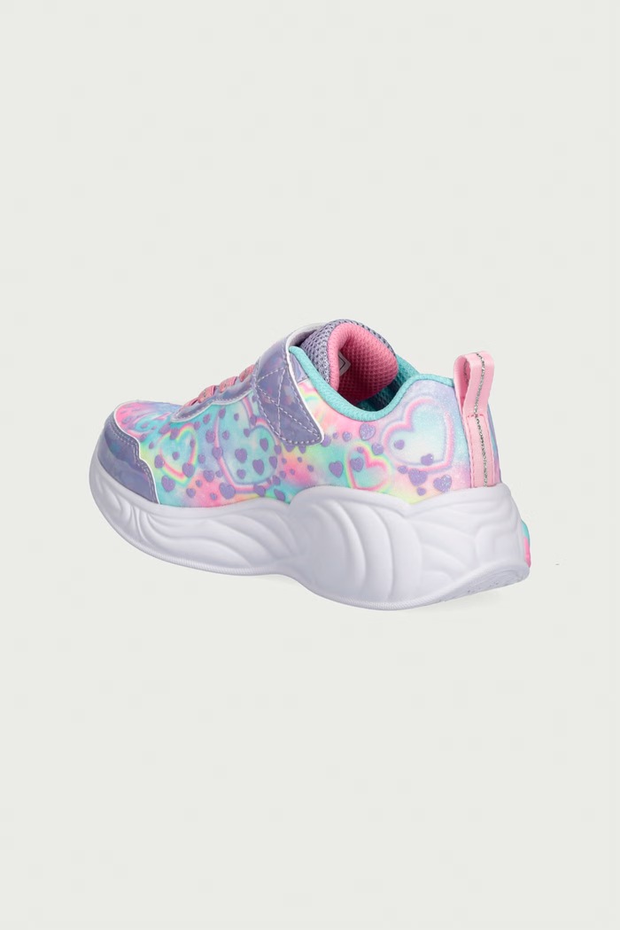 Dievča Skechers UNICORN DREAMS - HEART SPARKL sneakers detské 303063LC fialová