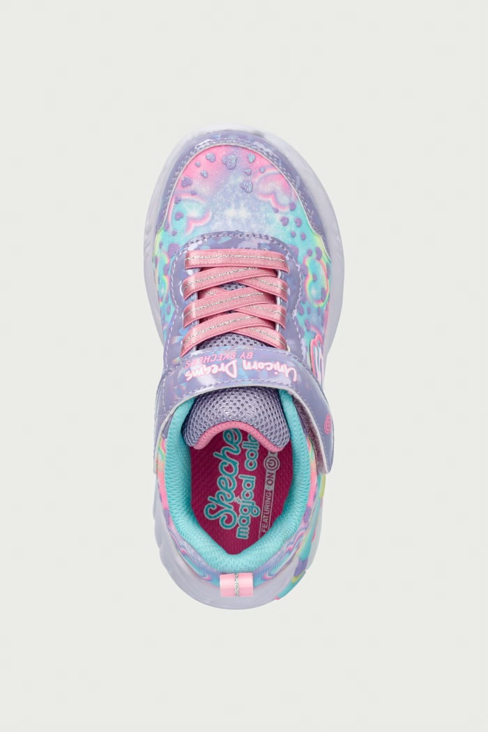 UNICORN DREAMS - HEART SPARKL sneakers detské Skechers 303063LC fialová
