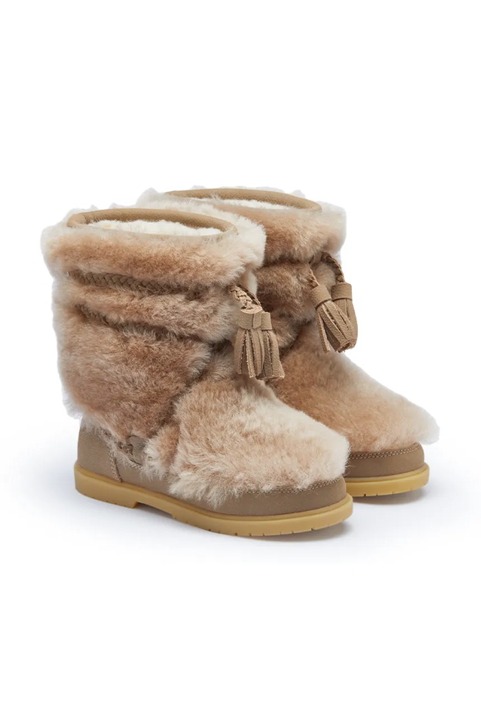 Donsje cizme de zăpadă pentru copii Myril Boots 2031100.22.28 bej AW26