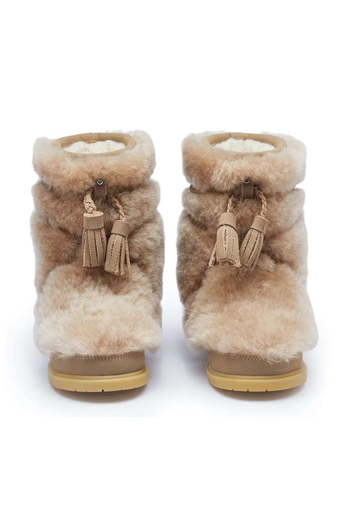 Дівчинка Donsje снігові чоботи дитячі Myril Boots 2031100.22.28 бежевий
