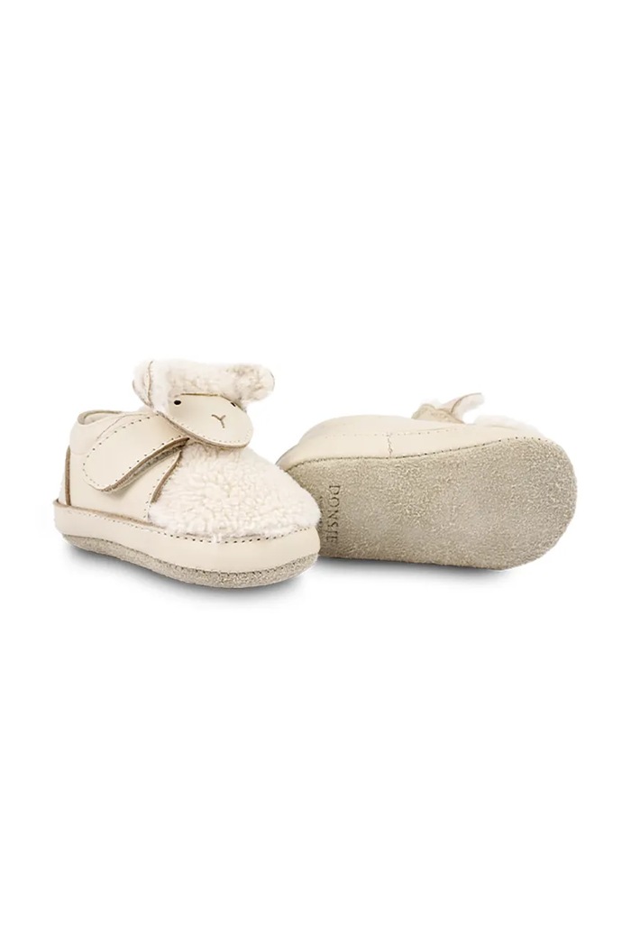 Donsje buty niemowlęce Matijn Sneakers Lammy 1042102 biały