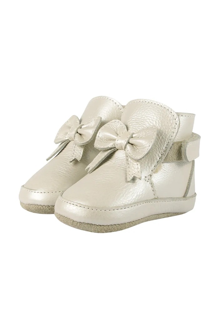 Donsje buty niemowlęce skórzane Cubow Booties biały 1035800