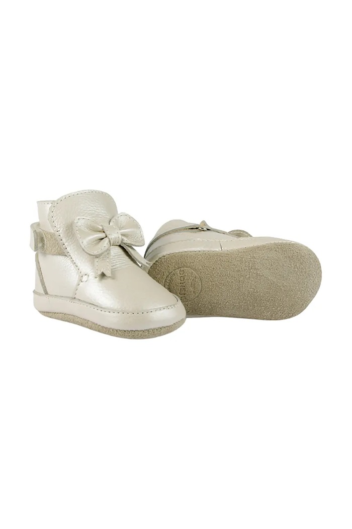 Donsje buty niemowlęce skórzane Cubow Booties biały 1035800