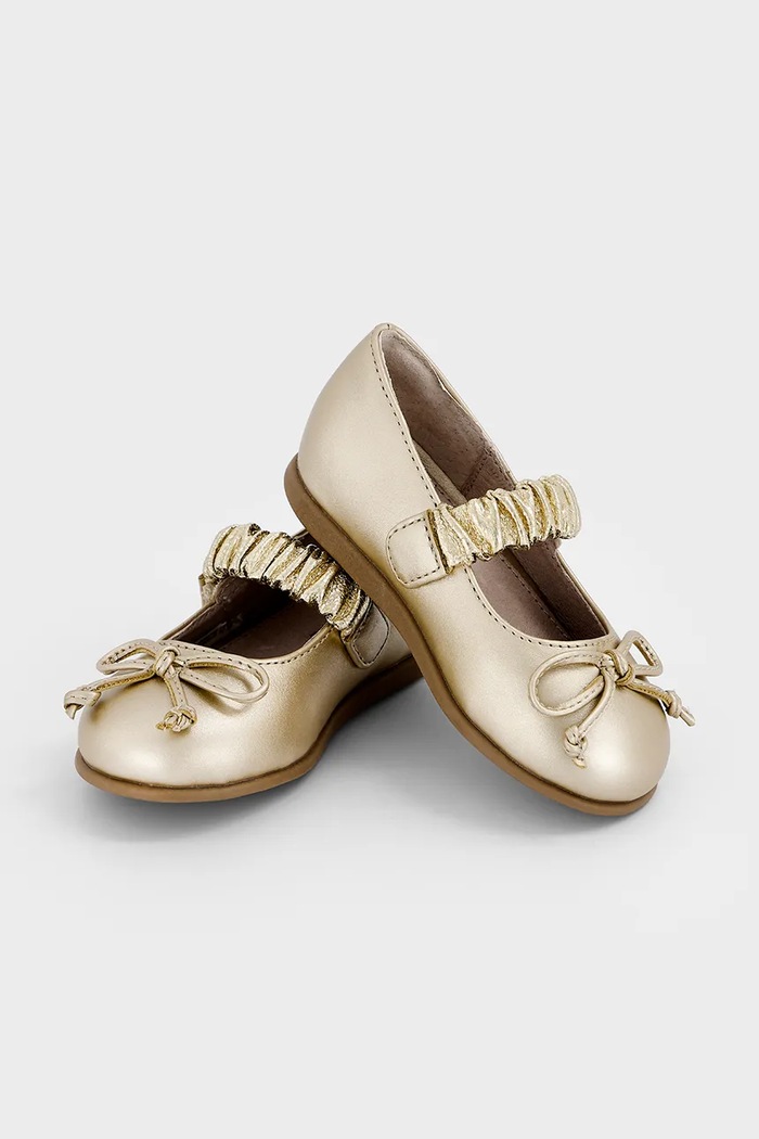 Mayoral Baleríny dětské 42674.24C.Baby.9BY2 zlatá AW26