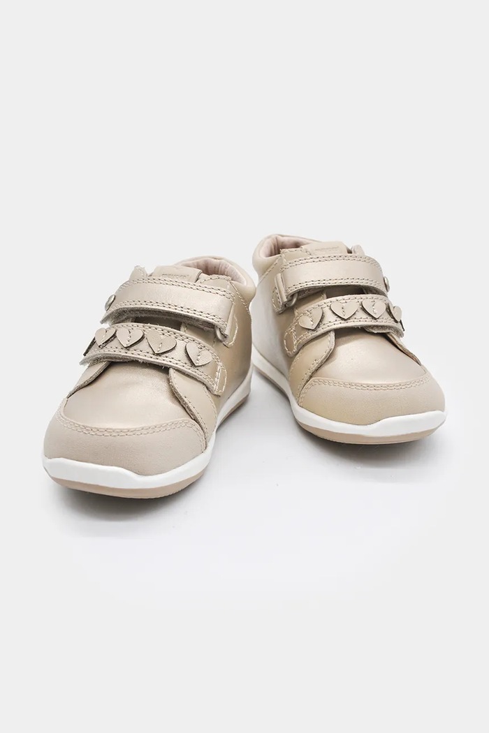 Mayoral Половинки обувки за деца от кожа 42666.18A.Baby.9BY2 злато AW26