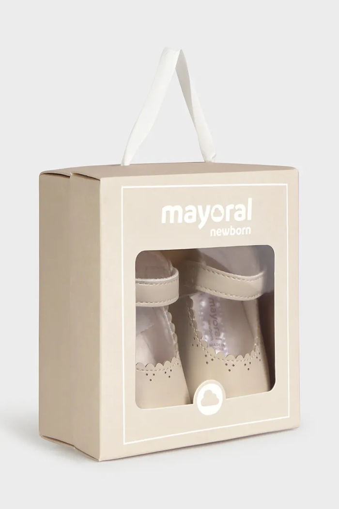 Балетки для младенцев Mayoral Newborn 9161.2N.Newborn.9BY2 белый