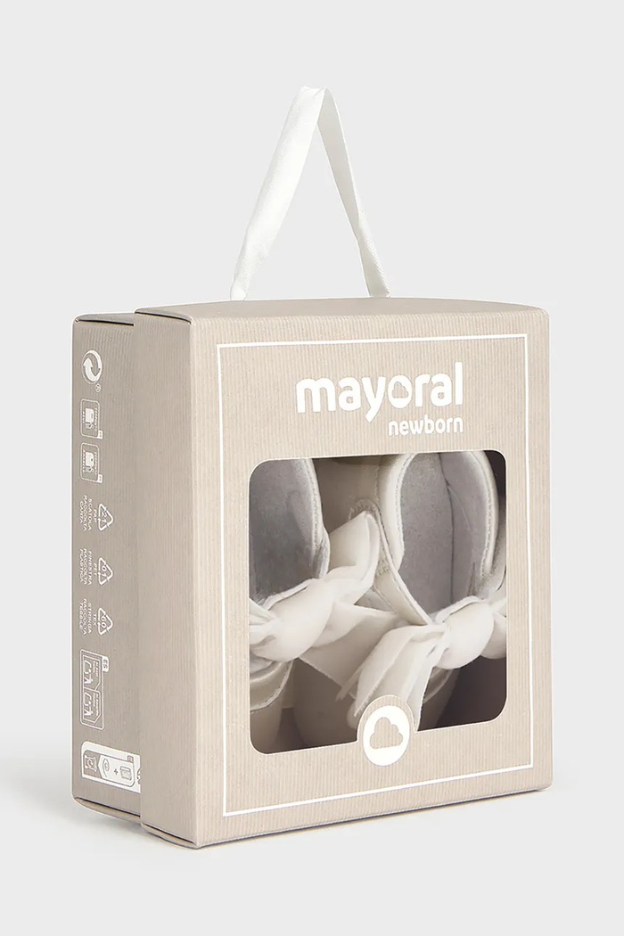 Mayoral Newborn boty kojenecké béžová 9158.2K.Newborn.9BY2