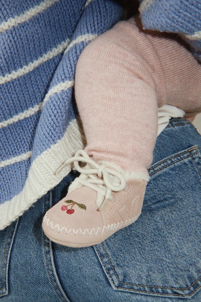 Veja Obuća za bebe od brušene kože VEJA X KONGES SLOJD BQ0322360C
