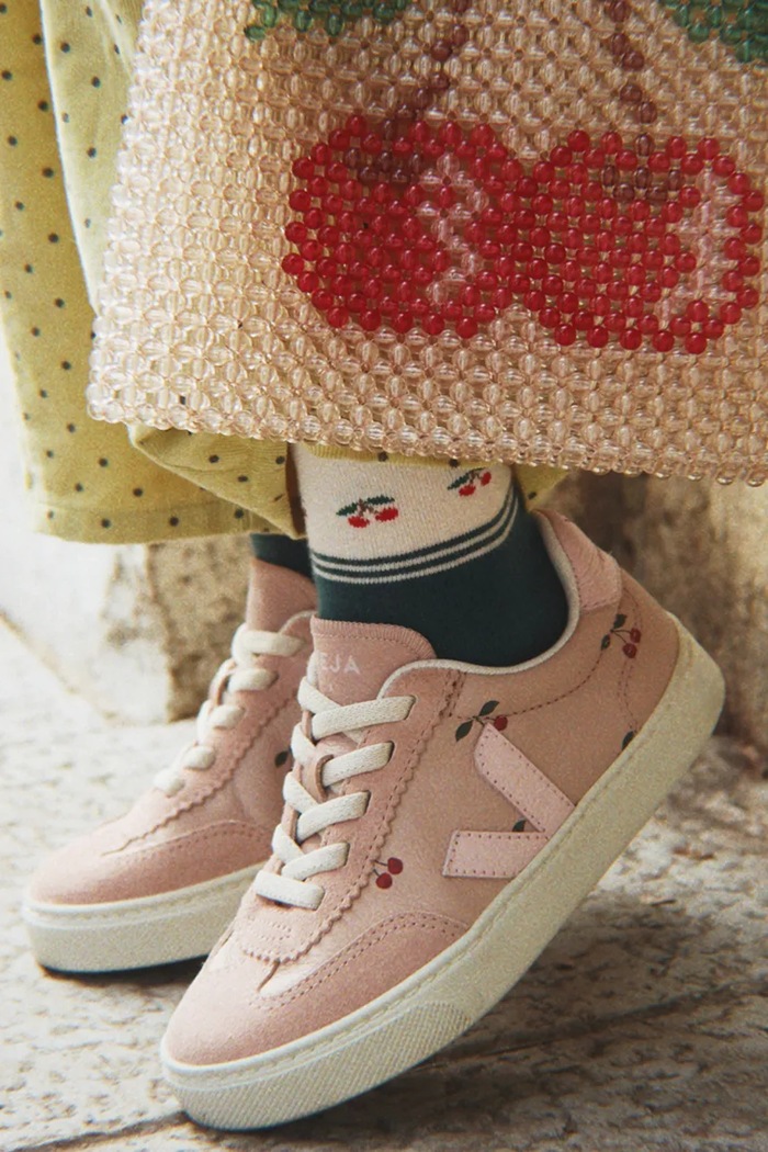 Veja VEJA X KONGES SLOJD sneakers παιδικά δερμάτινα BV0222353C.28.35
