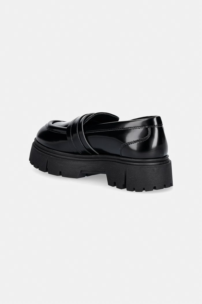 Dziewczynka Calvin Klein mokasyny dziecięce V4A4.83429.30.34 czarny