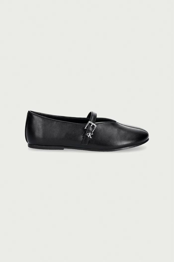 Calvin Klein baleriny dziecięce V3A3.83402.30.34 czarny AW26