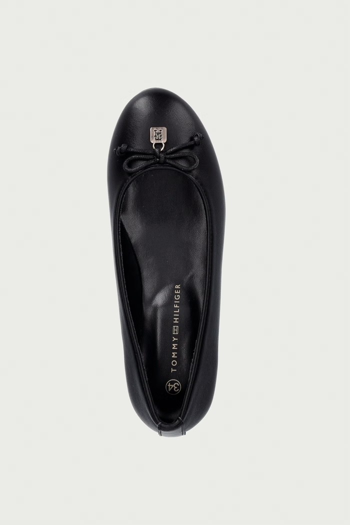 Tommy Hilfiger baleriny dziecięce czarny T3A3.35132.30.34