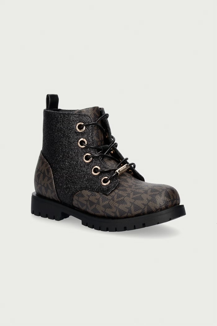 Michael Kors Čizme za djecu KALINA GLITTER TODDLER smeđa MK05529210