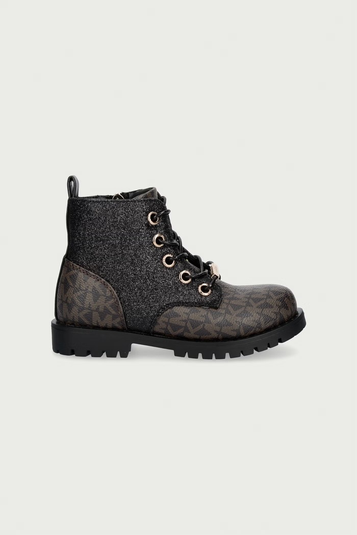 Michael Kors Čizme za djecu KALINA GLITTER TODDLER MK05529210 smeđa AW26
