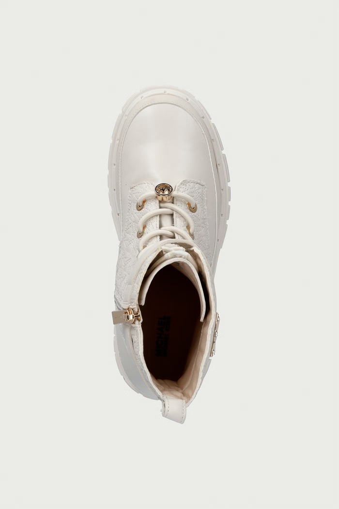 Čizme s platformom za djecu BLAKE MK Michael Kors MK05085256 bež