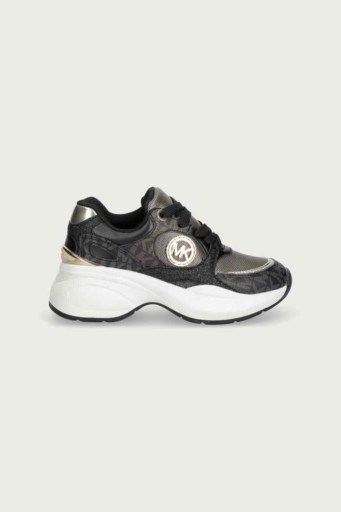 Michael Kors ZUMA tenisice za djecu MK02656211 crna AW26