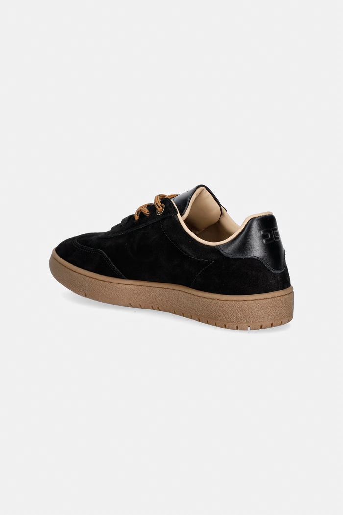 Dziewczynka Elisabetta Franchi sneakersy dziecięce zamszowe F4A9.E0665 czarny