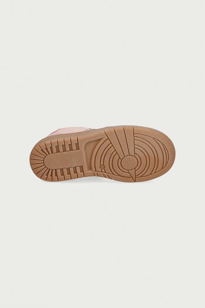 Elisabetta Franchi sneakersy dziecięce zamszowe F1A9.E0655 różowy