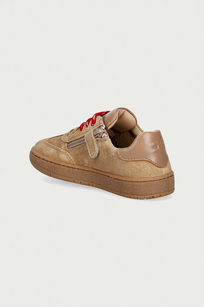 Dziewczynka Elisabetta Franchi sneakersy dziecięce zamszowe F1A9.E0655 brązowy