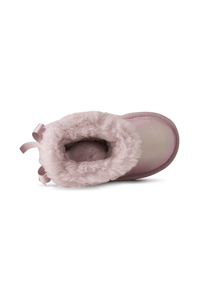 Śniegowce dziecięce skórzane MINBAILEY BOW IFROSTED UGG multicolor 1184350T