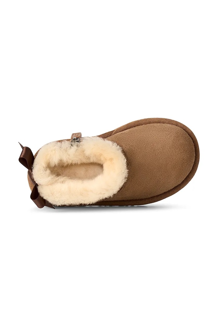 Snehule detské semišové ULTRA MINBAILEY BOW UGG hnedá 1185920T
