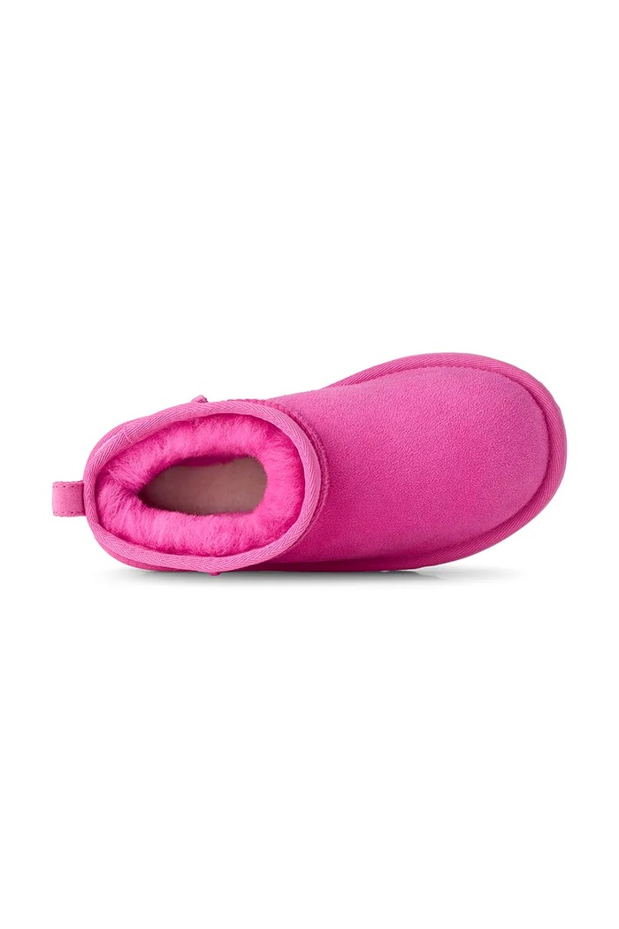 Zimske čizme za djecu od brušene kože CLASSIC ULTRA MINI UGG roza 1130750K.G
