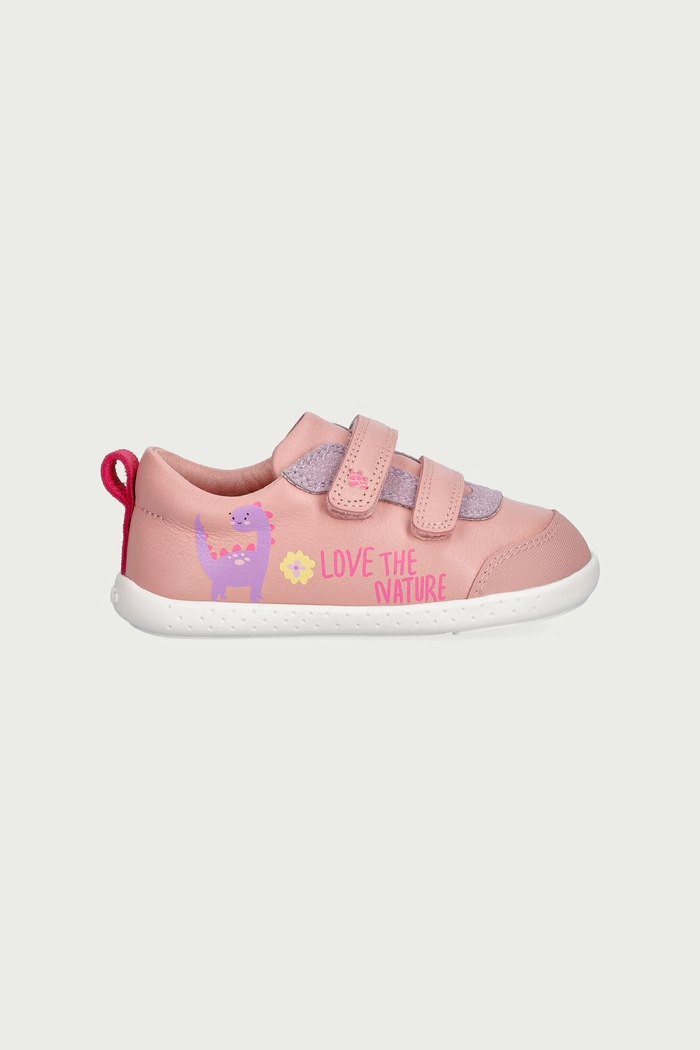 Garvalin Sneakers παιδικά δερμάτινα 261303.20.23 ροζ AW26