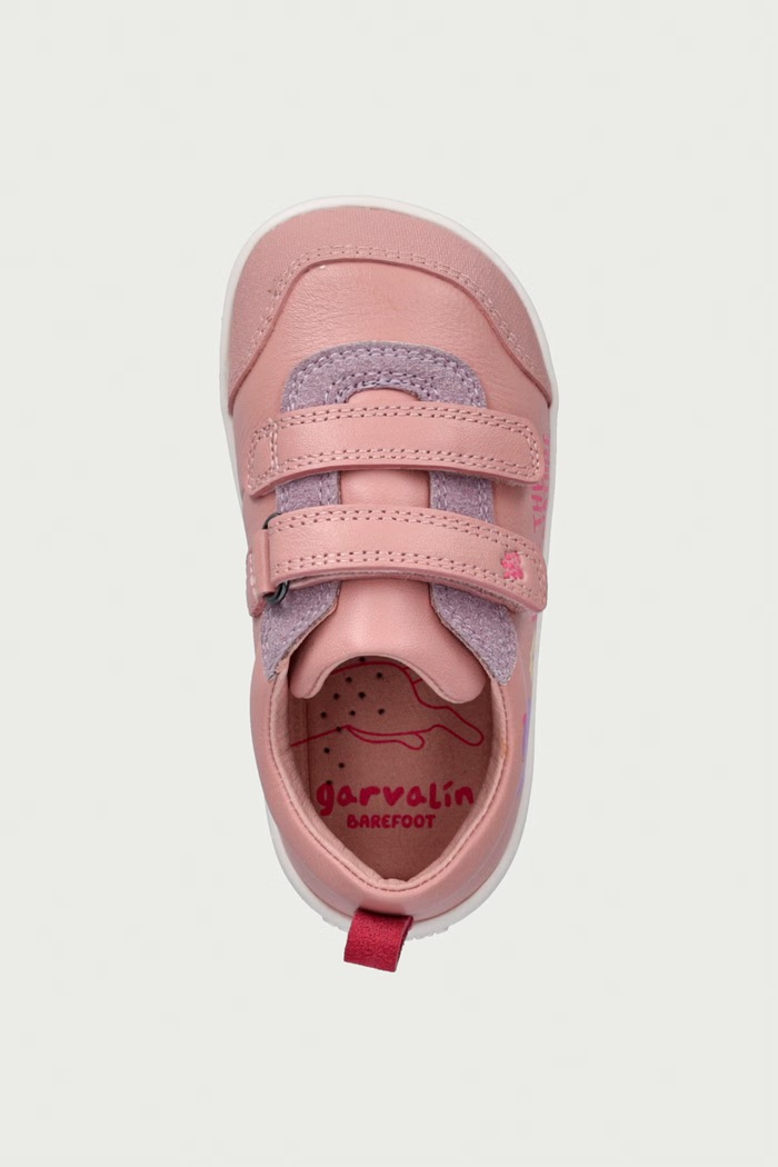 Sneakers παιδικά δερμάτινα Garvalin 261303.20.23 ροζ