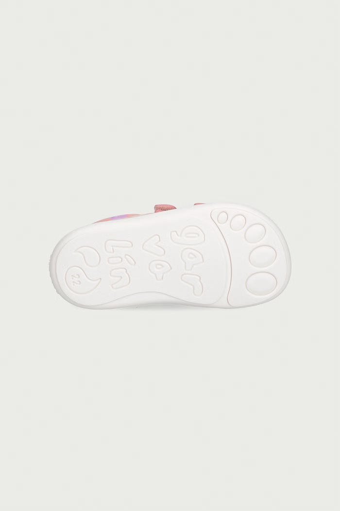 Sneakers παιδικά δερμάτινα Garvalin ροζ 261303.20.23