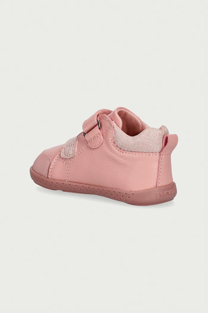 Κοριτσίστικα Garvalin Sneakers παιδικά δερμάτινα 261300.20.23 ροζ
