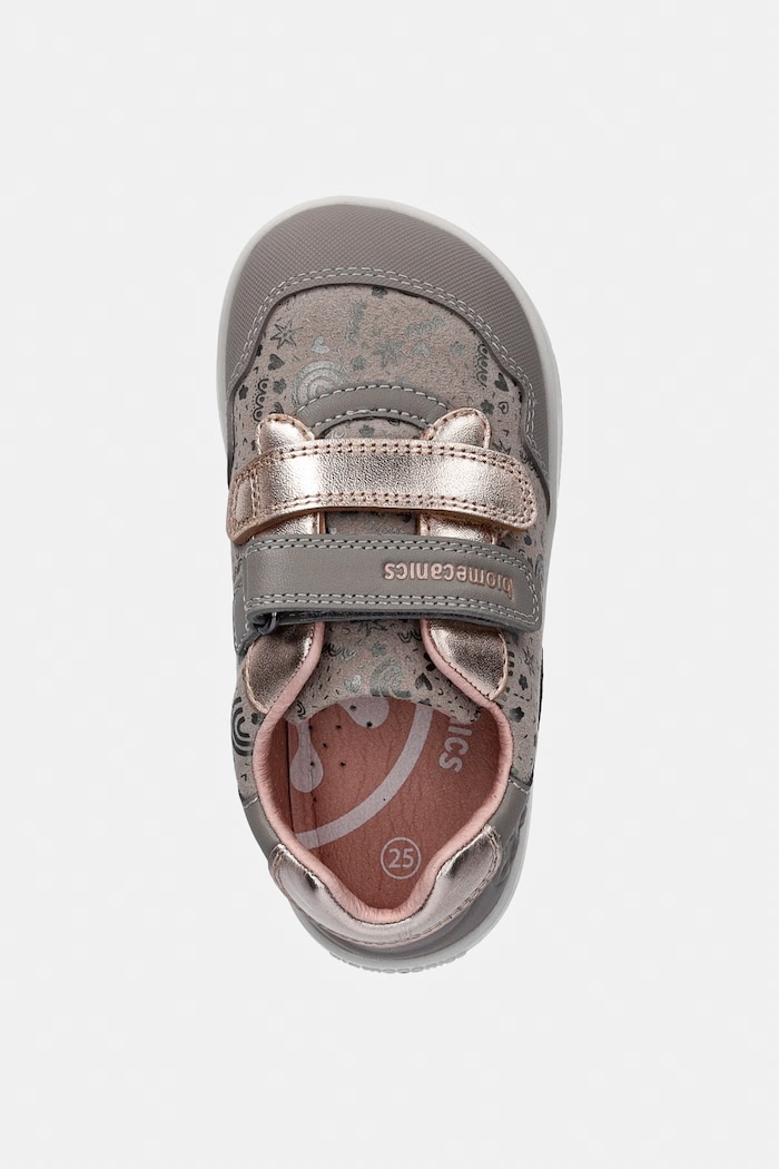 Biomecanics sneakers παιδικά δερμάτινα γκρί 261163.24.26