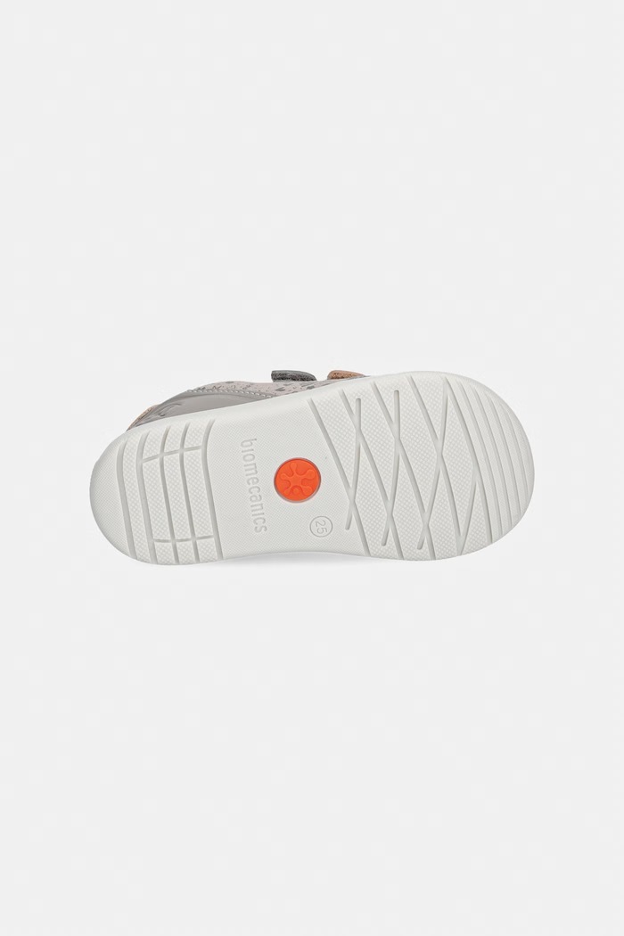 Biomecanics sneakers παιδικά δερμάτινα 261163.24.26 γκρί