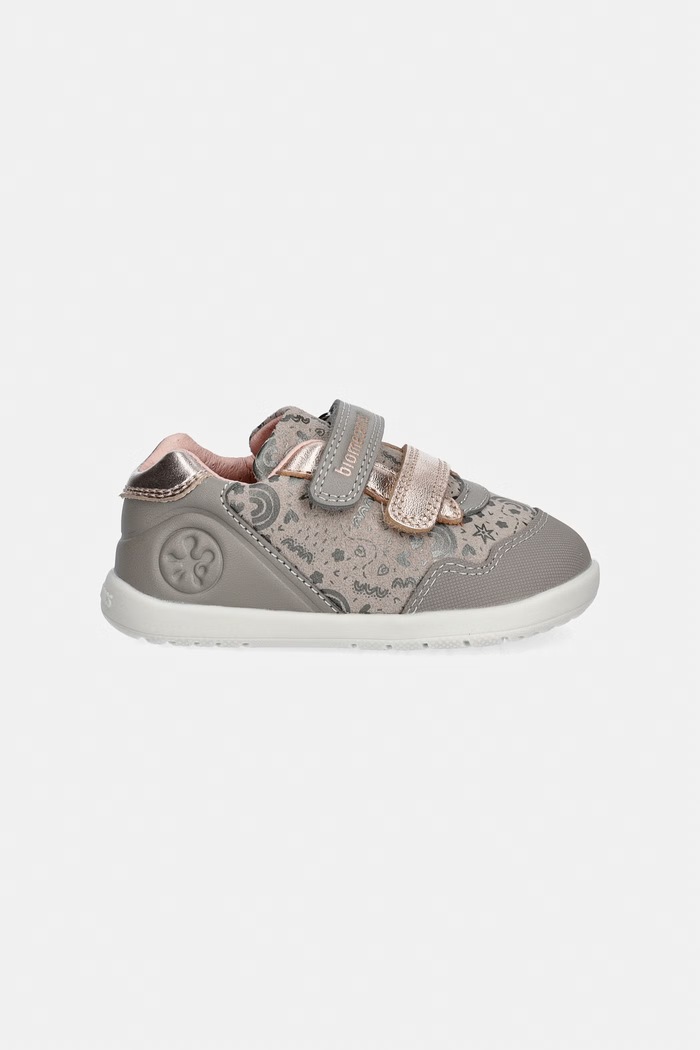 Biomecanics sneakers παιδικά δερμάτινα 261163.20.23 γκρί AW26
