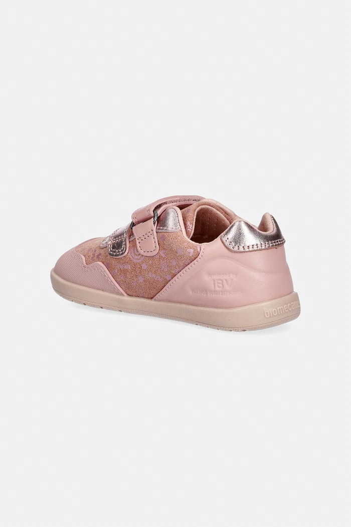 Κοριτσίστικα Biomecanics sneakers παιδικά δερμάτινα 261163.20.23 ροζ