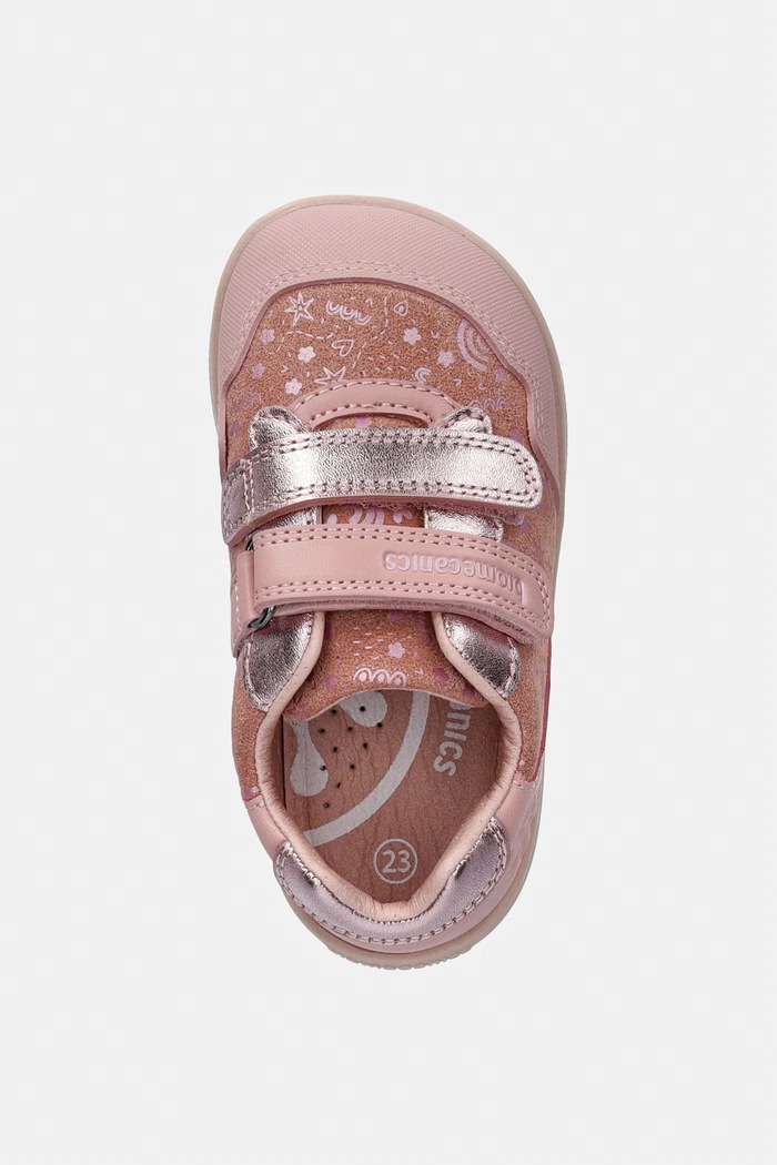Biomecanics sneakers παιδικά δερμάτινα ροζ 261163.20.23
