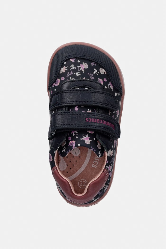 Biomecanics sneakers παιδικά δερμάτινα σκούρο μπλε 261162.20.23