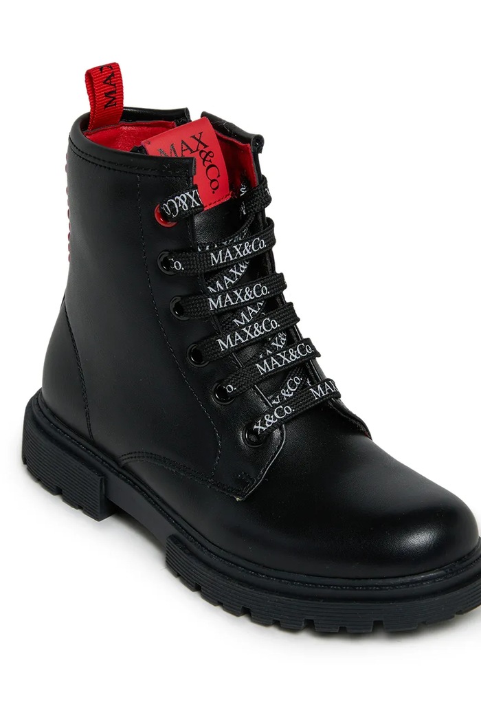 Workery dziecięce MAXFTW14 BOOTS Max&Co. BC1102.KF037.33.35 czarny