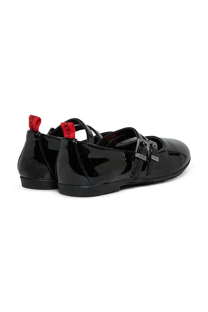 Dziewczynka Max&Co. Baleriny dziecięce MAXFTW12 DRESSY SHOE BC1100.KF027.33.35 czarny