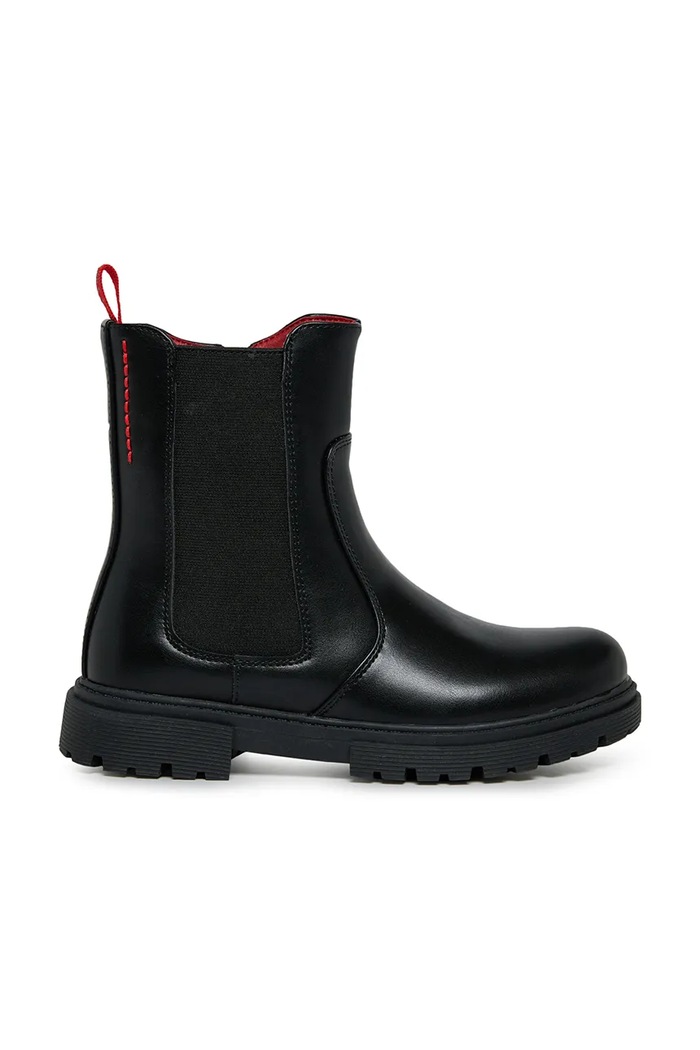 Max&Co. Sztyblety dziecięce MAXFTW7 BOOTS czarny BC0098.KF037.36.40