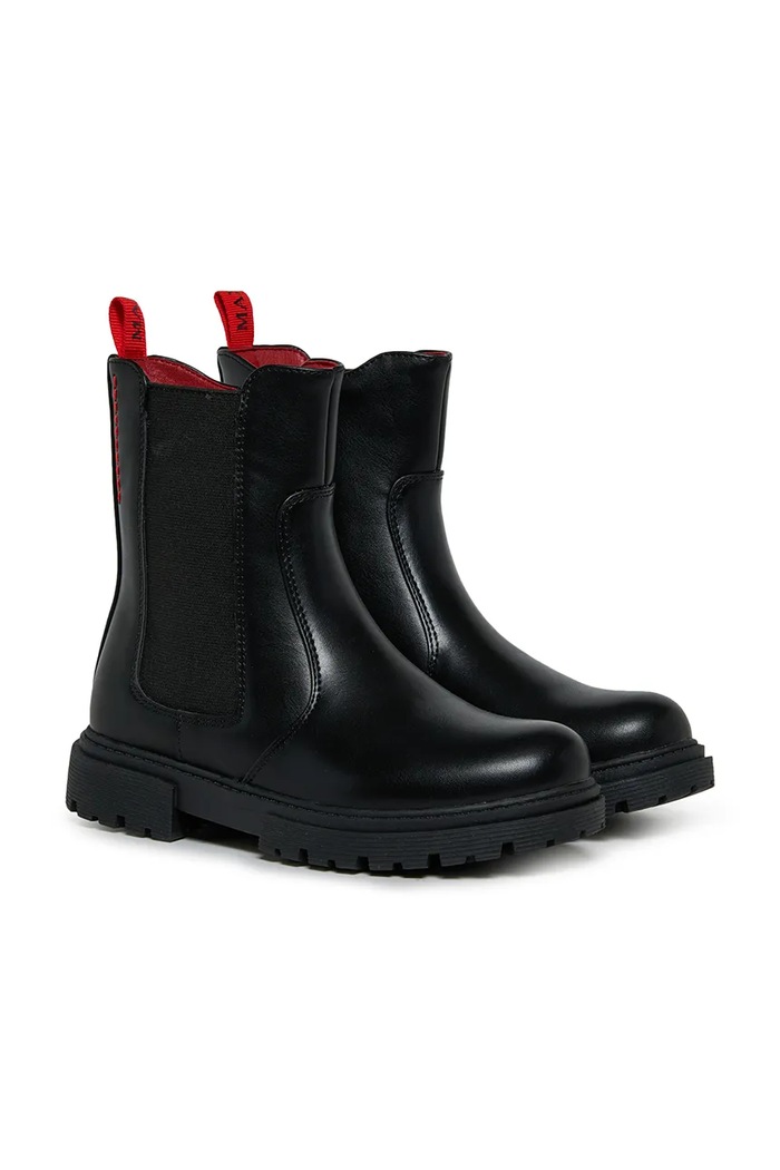 Max&Co. Sztyblety dziecięce MAXFTW7 BOOTS BC0098.KF037.36.40 czarny AW26